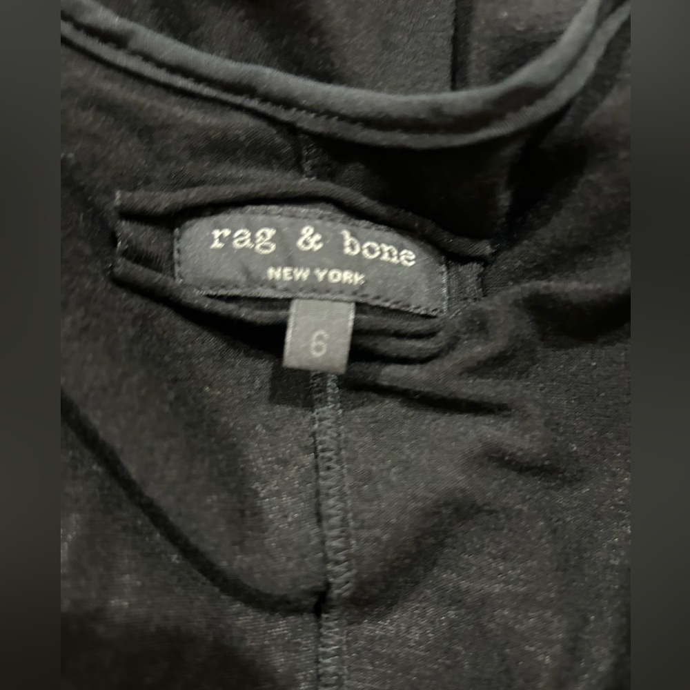 Rag & Bone Sequined Front Black Mini Dress W/Pock… - image 5